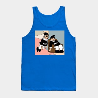 Funny Dwarf Garden Gnome Tank Top